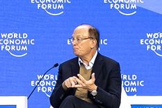 Larry Fink, CEO de BlackRock Foto: EFE Larry Fink, CEO de BlackRock Foto: EFE