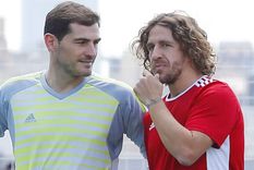 Casillas y Puyol. Foto: Redes Sociales Casillas y Puyol. Foto: Redes Sociales