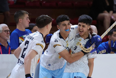 La Selección argentina U19 se colgó la medalla de bronce en el hockey sobre patines. Foto: World Skate Games