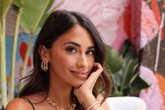 El look monocromático de Antonela Roccuzzo Foto: Instagram