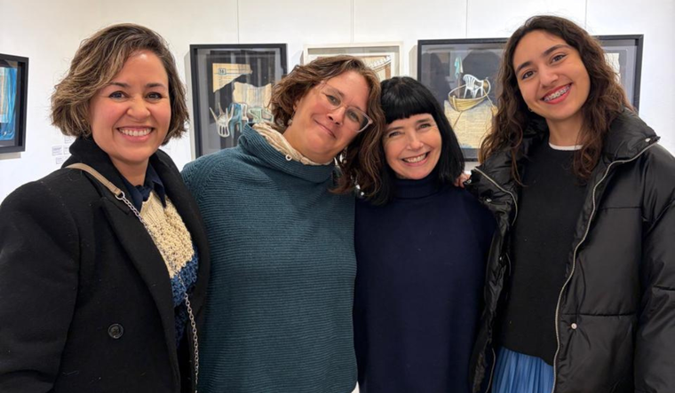 En Aristobula Casa de Arte se puede ver la nueva muestra de Laura Rudman. ¡Más fotos al final de la nota!
