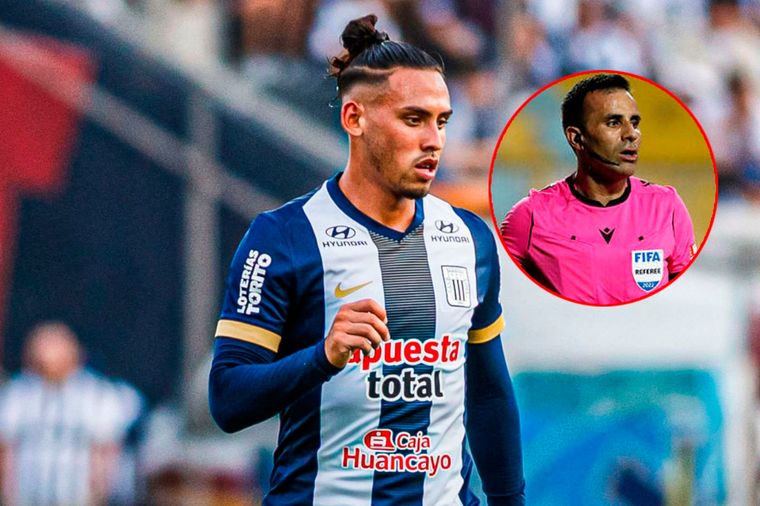 Noriega, gran protagonista en la ida, apuntó contra el arbitraje. Foto: Transfermarkt