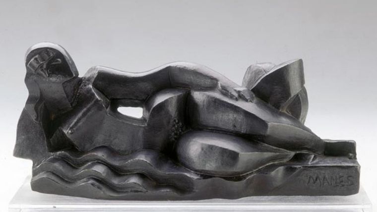 Pablo Curatella Manes. La Ninfa acostada Foto: MNBA