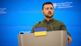 El mandatario de Ucrania, Volodímir Zelenski, es arropado por líderes europeos en EE.UU. Foto Dpa