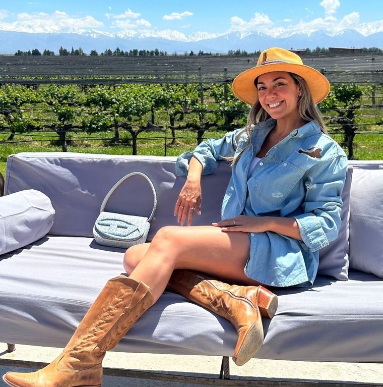 Floppy Tesouro en Mendoza: mirá las fotos de su recorrido en la provincia Foto: Instagram