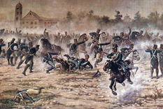COMBATE DE SAN LORENZO La batalla tuvo lugar en febrero de 1813, en la ciudad de San Lorenzo de la actual provincia de Santa Fe Foto: ARCHIVO