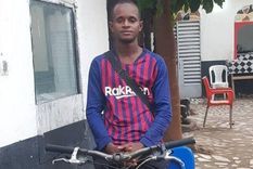 Mamadou Safayou Barry atravesó Mali, Burkina Faso, Togo, Benin, Níger y Chad Foto: BBC News Mundo