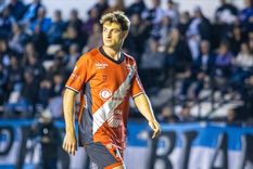 Pío Bonacci, en acción durante el partido en Floresta. Foto: Prensa Deportivo Maipú