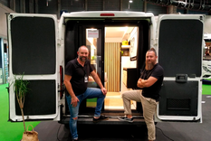 El sistema permite camperizar una van en menos de una hora. Foto: VanCubic.com