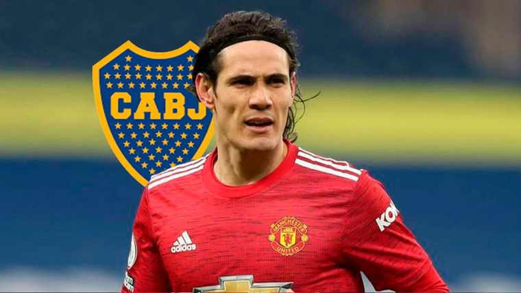 Los hinchas del Xeneize hicieron tendencia el hashtag #CavaniABoca.