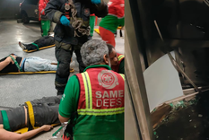 El incidente ocurrió en un edificio ubicado en la calle Arévalo al 2700, en el barrio porteño de Palermo. El incidente ocurrió en un edificio ubicado en la calle Arévalo al 2700, en el barrio porteño de Palermo.