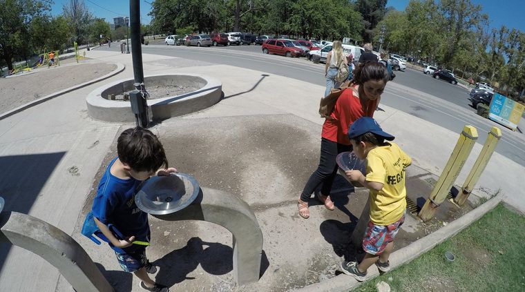 El verano en Mendoza será con temperaturas como las que se vienen registrando en años anteriores Foto: ALF PONCE MERCADO / MDZ