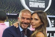 La bajada de línea de Victoria Beckham a David en medio del gol de Messi David y Victoria Beckham en la final de la Leagues Cup 2023. Foto: Instagram @victoriabeckham