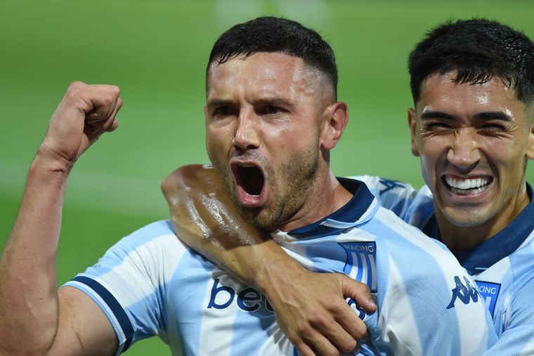 Maravilla Martínez marcó el gol del triunfo de Racing tras una larga sequía.