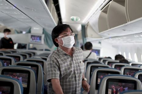 Coronavirus: ¿hay riesgo de contagio a bordo de un avión?