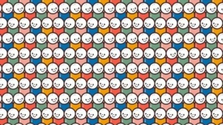 Acertijo visual, reto visual, cara de enojado Pinterest