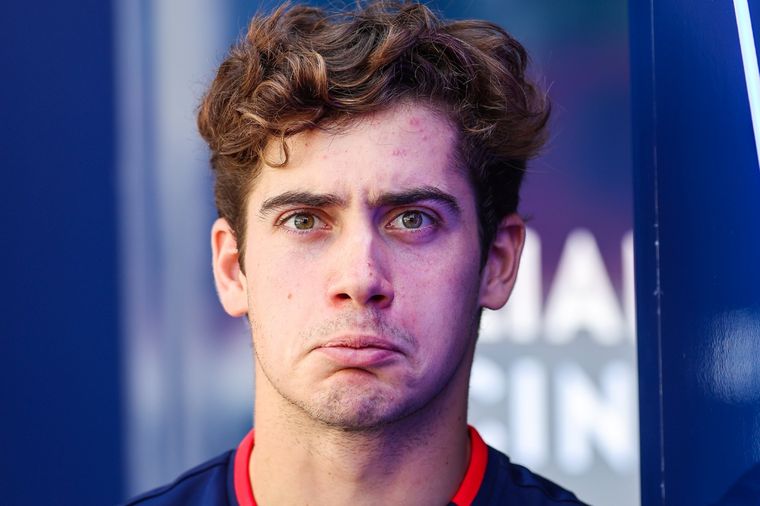 Franco Colapinto decidió borrar las apps de Twitter y Tik Tok. Foto: @F1