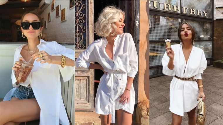 La camisa blanca es una de las prendas más versartil.