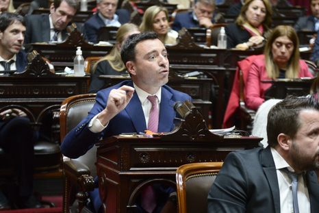 El diputado radical Rodrigo de Loredo. El diputado radical Rodrigo de Loredo.
