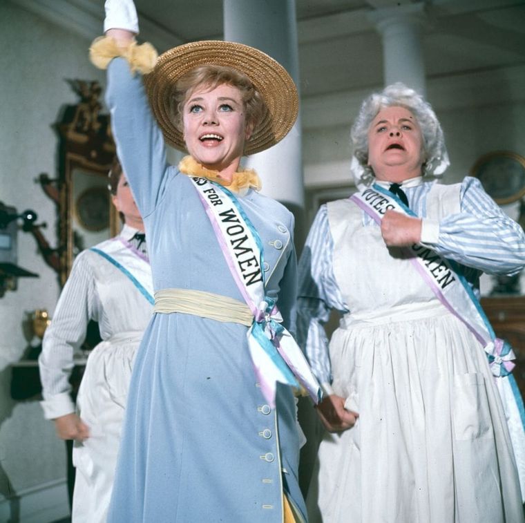 Glynis Johns falleció este jueves a los 100 años. Foto: Instagram Disneyd23.