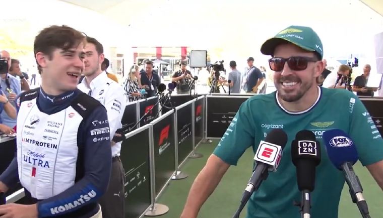 Los pilotos se cruzaron ante los micrófonos. Foto: Captura