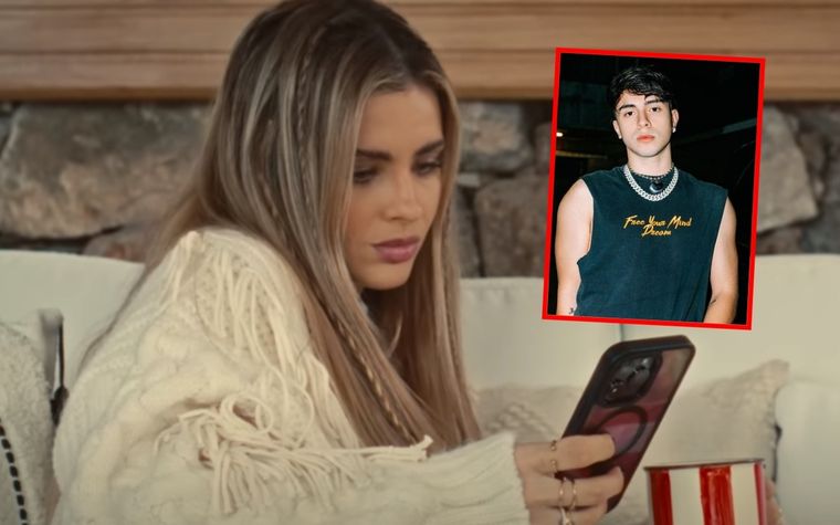 Decepcionada La China Suárez presentó su nueva canción luego de separarse de Rusherking Foto: Captura video / Instagram Rusherking