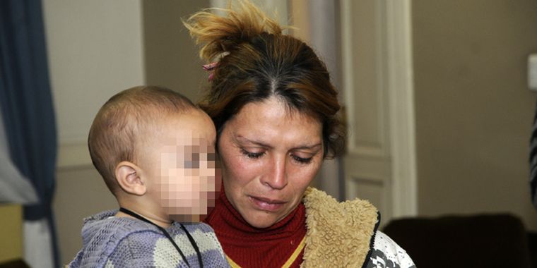 La madre de Verónica Escudero aún no encuentra consuelo. Foto: Nacho Gaffuri / MDZ