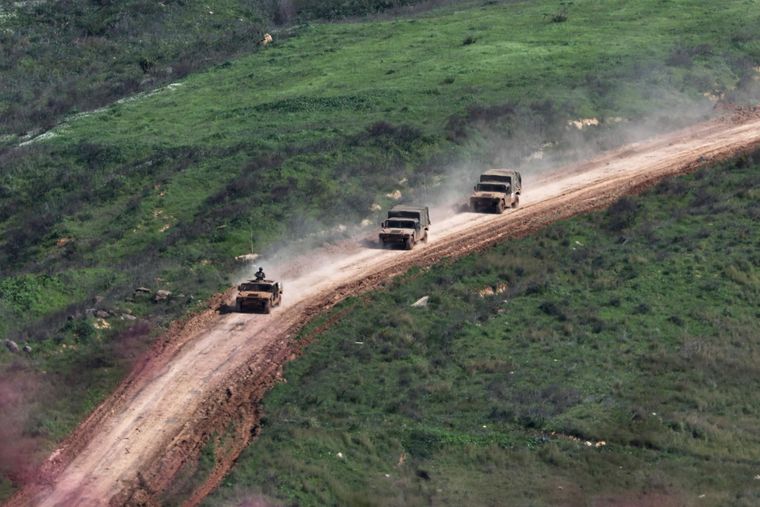 Las Fuerzas de Defensa de Israel anunció el avance sobre el sur del Líbano.