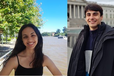 MDZol | Martina Bahiana Basgall Sequeira e Ian Valentín Gottlieb Godoy Garraza: Los dos estudiantes argentinos que fueron seleccionados entre los mejores 50 del mundo. Foto: Fotos aportadas por los entrevistados