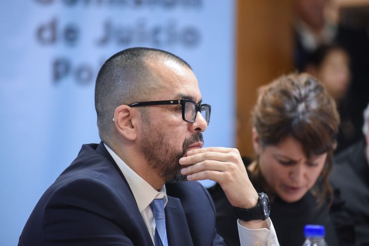Testigo. Silvio Robles, colaborador de Horacio Rosatti. Foto: Prensa Diputados
