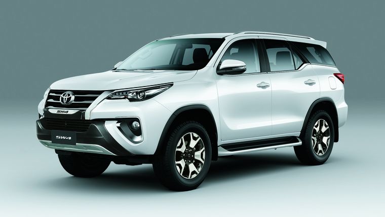 La Toyota SW4 Diamond del 2018.