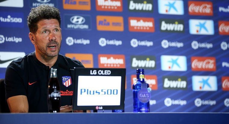 Diego Simeone Diego Simeone, entrenador del Atlético Madrid Foto: DPA