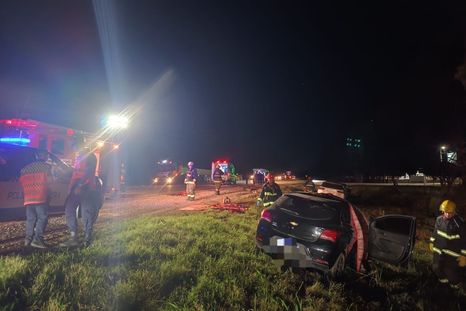 El legislador provincial de Córdoba Carlos Briner protagonizó un siniestro vial fatal en la Ruta 6 Foto: Policía de Córdoba