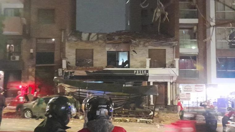 La exdueña del bar lidero afectado, realizó varias denuncias por desmoronamietos desde 2010 a 2012, sine embargo, indicó que no tuvo respuestas. Foto: NA