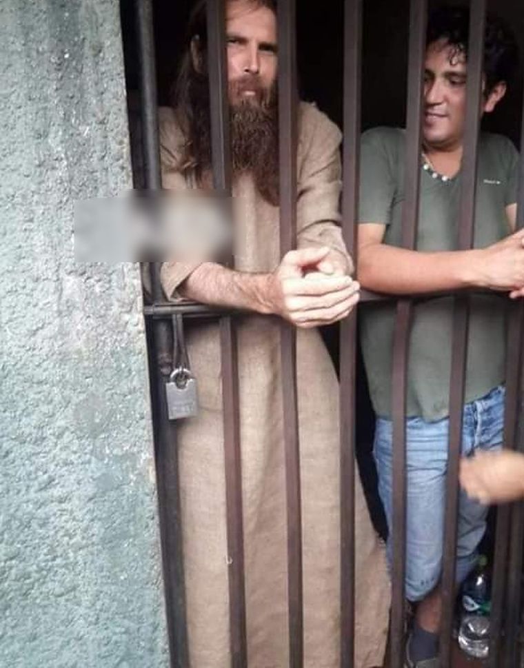 El mesías tras las rejas. Foto: Noticias al Instante Bolivia