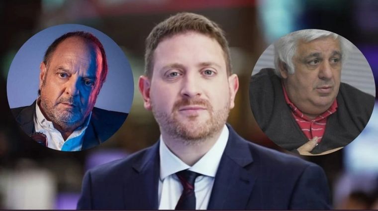 El periodista fue criticado por el periodista de A24 y el empresario de la carne. Foto: Instagram Angeletchecopar/ Captura de pantalla Instagram Vialejonatan/ X @PPTenel13.