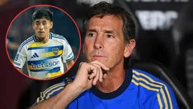 Claudio Úbeda llenó de elogios al pibe Aranda, pero pidió respetar los tiempos. Claudio Úbeda llenó de elogios al pibe Aranda, pero pidió respetar los tiempos.