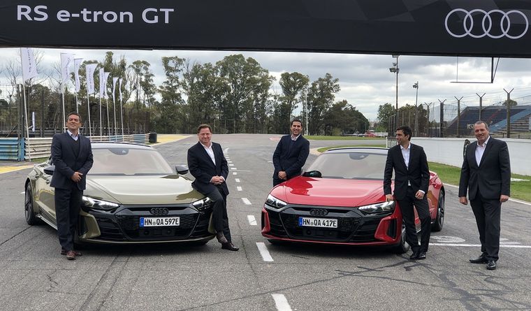 La plana mayor del VW Group y Audi en Argentina.