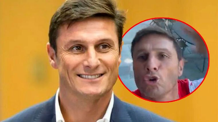Pupi Zanetti reveló de que equipo es fanático y revolucionó las redes.