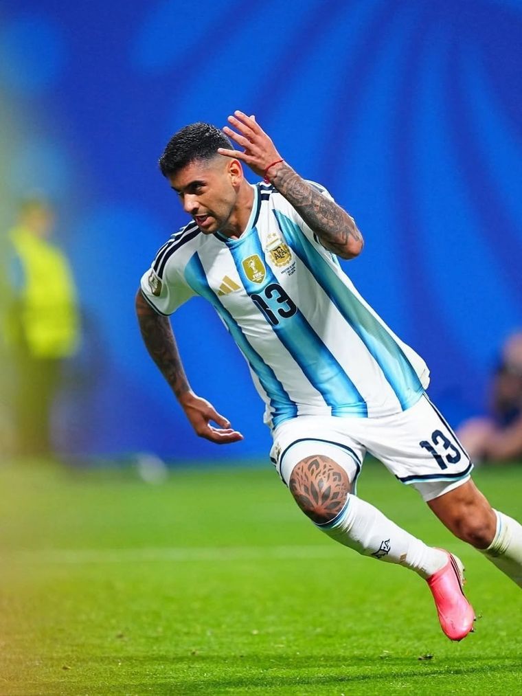 El Cuti Romero, el nuevo capitán de la Selección argentina tras el retiro de Messi. El Cuti Romero, el nuevo capitán de la Selección argentina tras el retiro de Messi.
