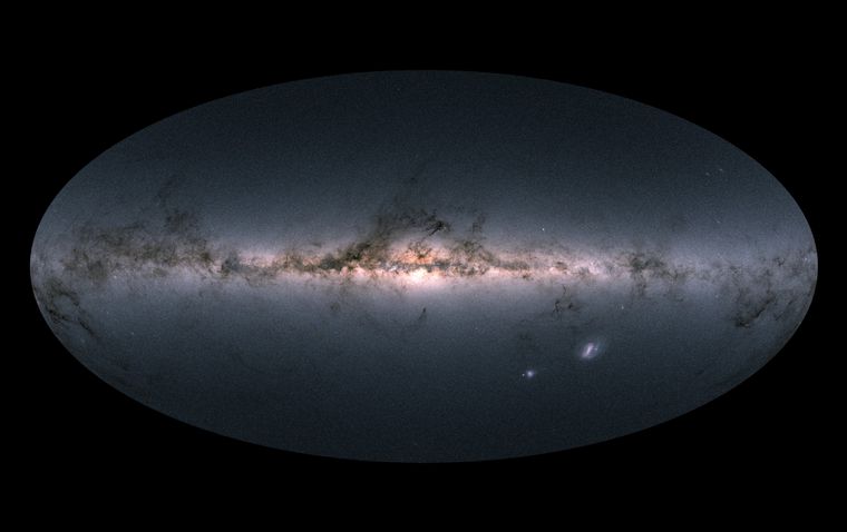 La nueva imagen de la Vía Láctea Foto: ESA