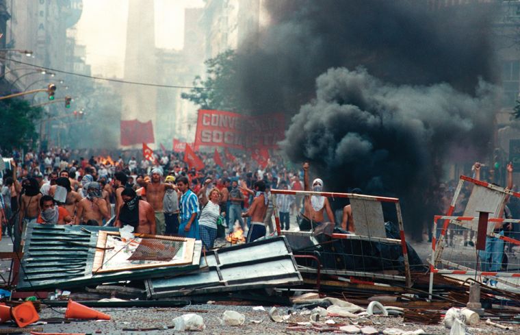 Crisis diciembre 2001Foto: Taringa