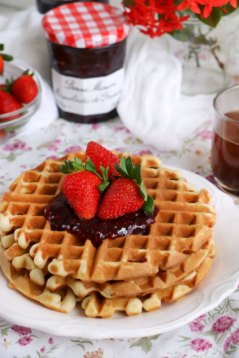 Prepara unos waffles exquisitos con esta receta paso a paso. Prepara unos waffles exquisitos con esta receta paso a paso.