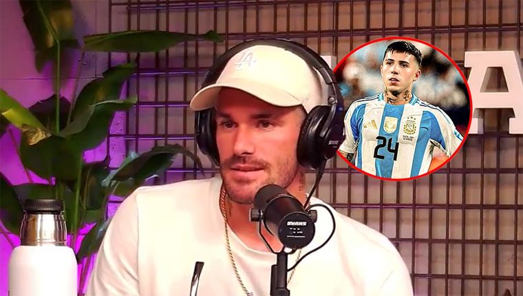 De Paul se refirió al escándalo por racismo alrededor de Enzo Fernández y saltó en su defensa. Foto: Captura OLGA y @enzojfernandez