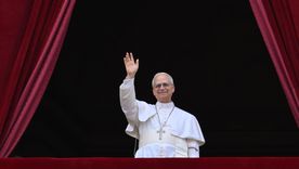 El papa León XIV repudió el ataque de Israel contra una iglesia en Gaza. Foto EFE. 