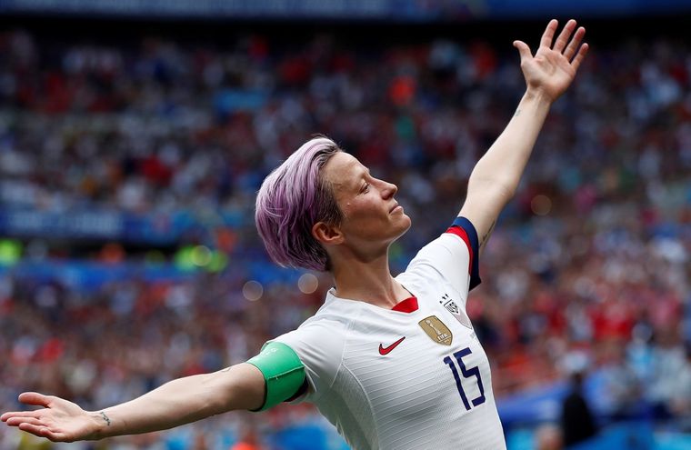 Megan Rapinoe Megan Rapinoe, la mejor jugadora del Mundo