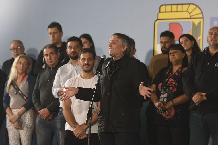 Máximo Kirchner tiene cierta afinidad con la izquierda de Myriam Bregman. Foto: Télam