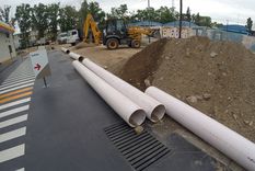Un parte de los fondos se destinará a obras de agua y saneamiento. Foto: ALF PONCE MERCADO / MDZ