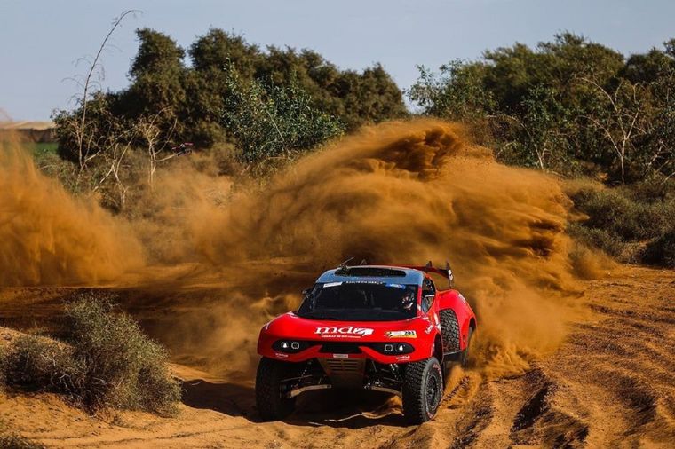 Orly Terranova en acción. Foto: Bahrain Raid Xtreme