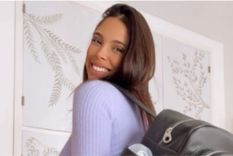 Maypi Delgado se convirtió en mamá de India La modelo estuvo acompañada por su ex en el parto Foto: @maypidelgado